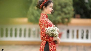 5 kiểu bới tóc cô dâu mặc áo dài đội mấn duyên dáng yêu kiều